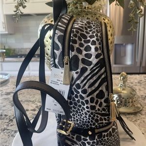 Micheal Kors Animal Print Bagpack